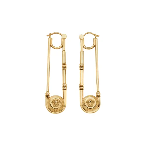 VERSACE Брасс Серьги Желтые Женские