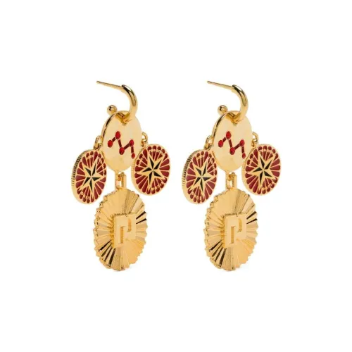 Paco Rabanne Серьги из металла женские золотые