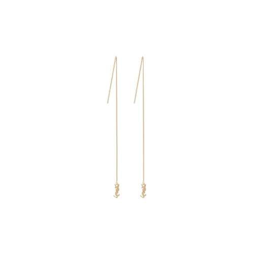 SAINT LAURENT Женские серьги из бронзы