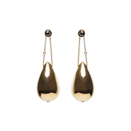 Lanvin Металлические Серьги Золотые Женские