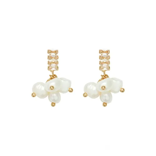 NATURALLYJOJO Серебро S925 Серьги-гвоздики Женские