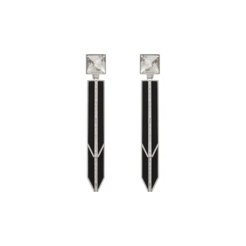 SAINT LAURENT Серьги Черные Женские