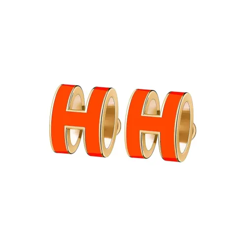 HERMES POP H Collection Серьги Апельсин Женские
