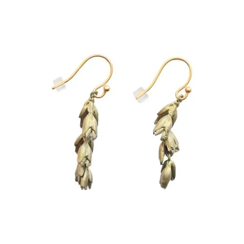 Michael Michaud Bronze Painted Серьги Женские Light Brown