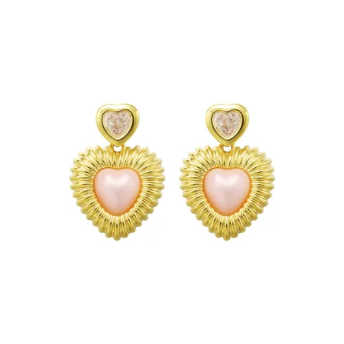 Серьги CAROMAY из медного шампанского золота для женщин