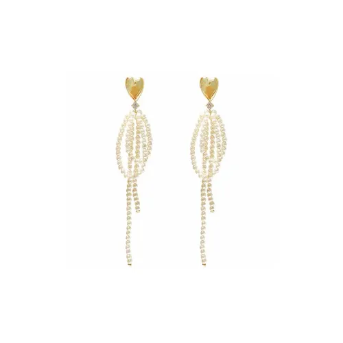 SHARK BABY Серьги Золотые Женские