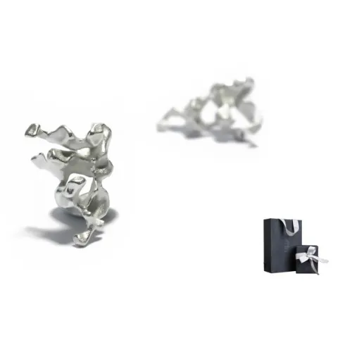 Distant Shore Серьги с золотым покрытием из меди женские