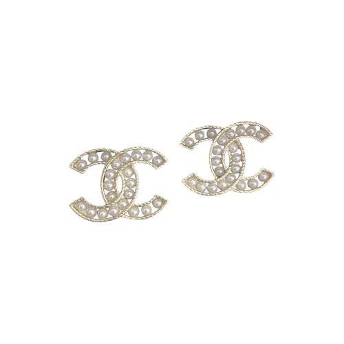 Серьги CHANEL Золотые Женские