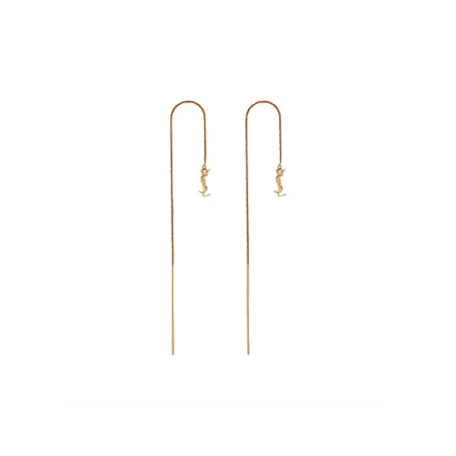 SAINT LAURENT Женские серьги из бронзы