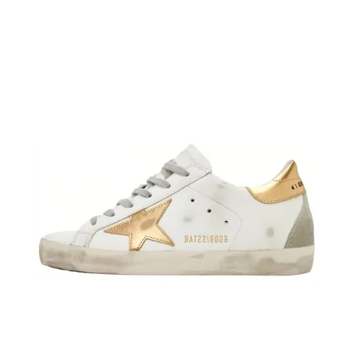 Golden Goose Скейтборд Кроссовки Низкие Белые Женские