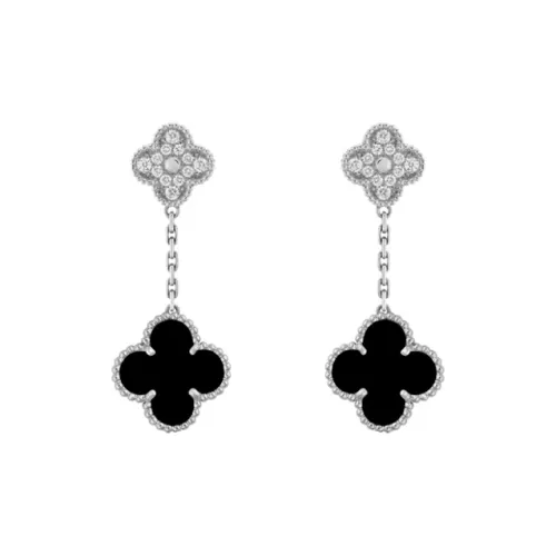 Van Cleef & Arpels Alhambra Four Leaf Lucky Series Серьги Женские