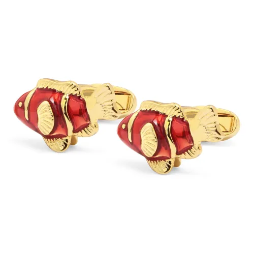 MUSTKOO Медный, Эмаль, Запонки Унисекс