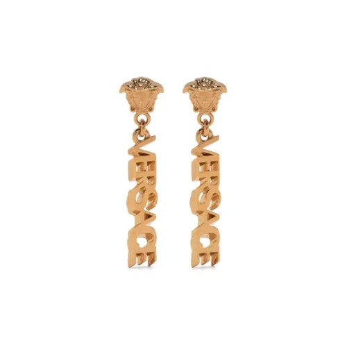 VERSACE Металлические Серьги Золотые Женские
