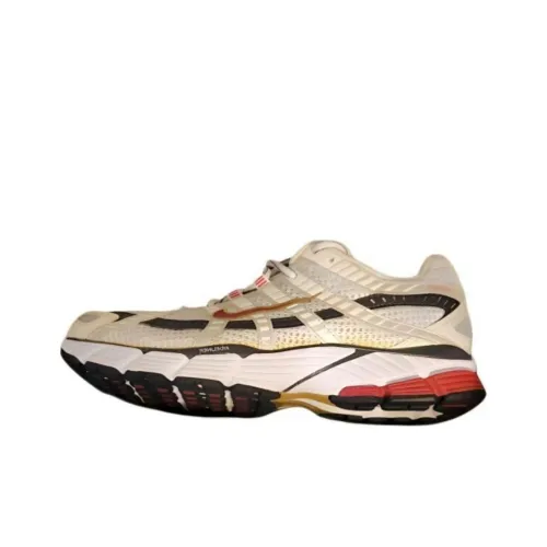 Nike Air Pegasus 07 Амортизация Износостойкий Низкий Топ Беговые кроссовки Унисекс Белый Золотой