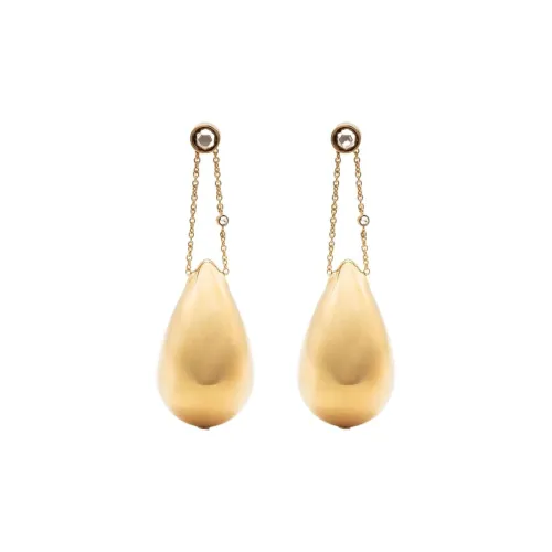 Lanvin Brass Earrings Золотой Женские