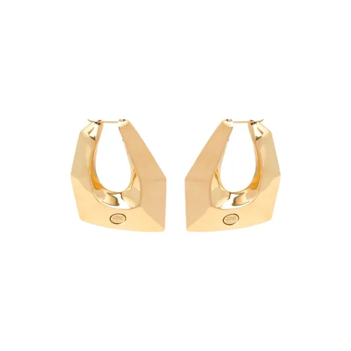Alexander McQueen Brass Earrings Женские Золотой