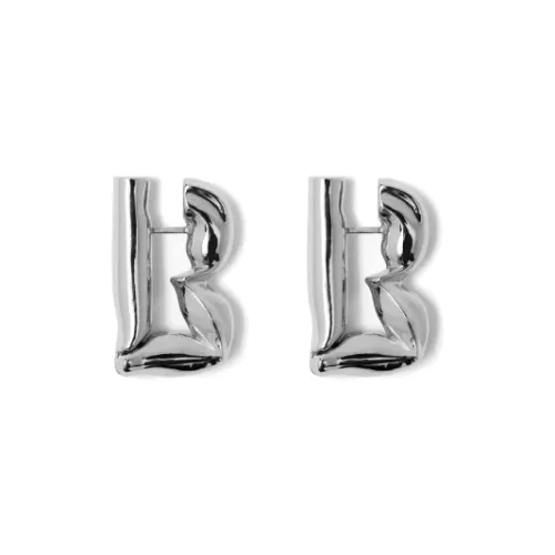 Burberry Серебряные Серьги Женские