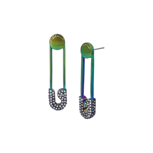 STEVE MADDEN Стекло Металл Серьги Женские Зеленый
