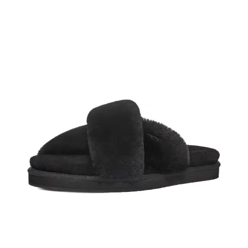 UGG Слипоны Черные Женские