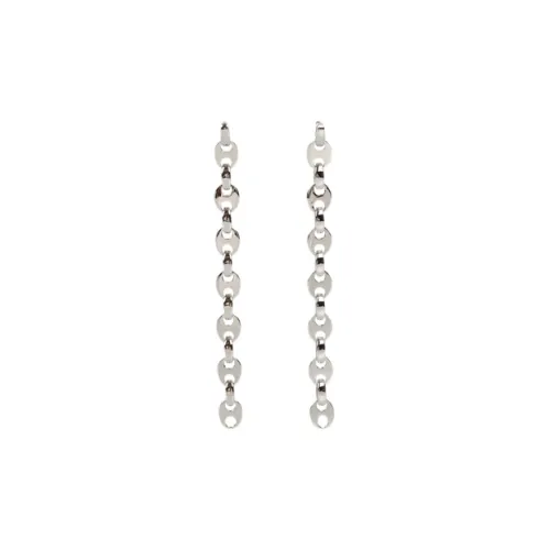 Paco Rabanne Серьги из бронзы Серебряный Женские