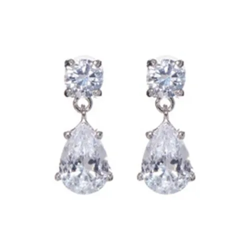 Серьги Givenchy с цирконием, женские