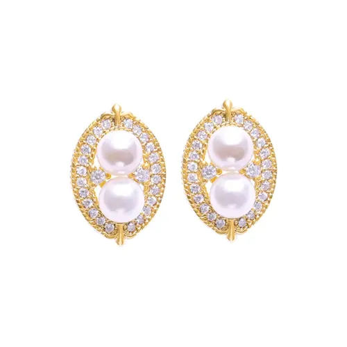 NATURALLYJOJO Искусственная жемчужина Серьги Женские