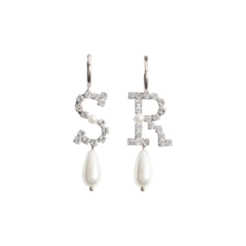 SIMONE ROCHA Искусственный жемчуг Серьги из латани Женские Белые