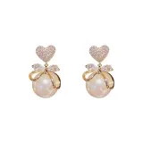 Русалка Ji Серьги с жемчугом