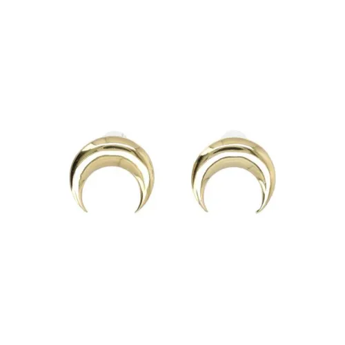Marine Serre Brass Earrings Унисекс