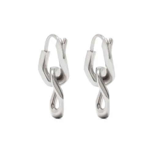 Maison Margiela Серебристые Серьги Женские