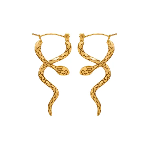 OQD Серьги из титанового стального сплава Женские