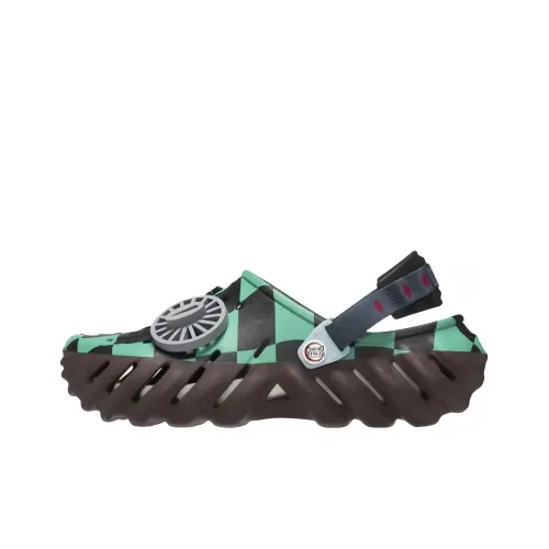 Demon Slayer x Crocs Sabo Унисекс Зеленый Черный