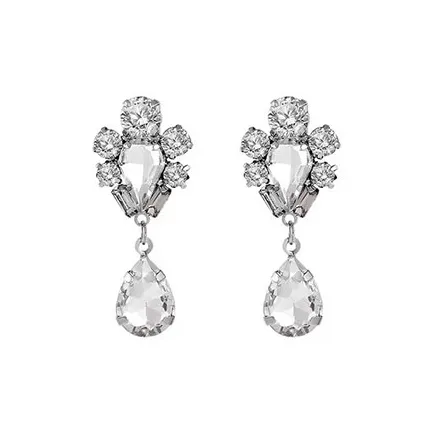 DAN DREAM Серебро S925 Серьги-гвоздики Женские