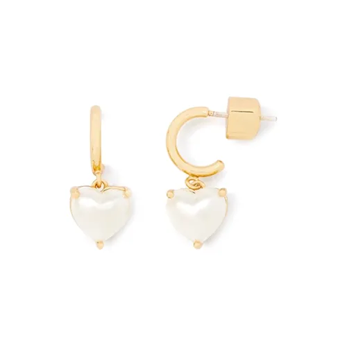 Kate Spade Серьги из меди женские жемчужно-белые