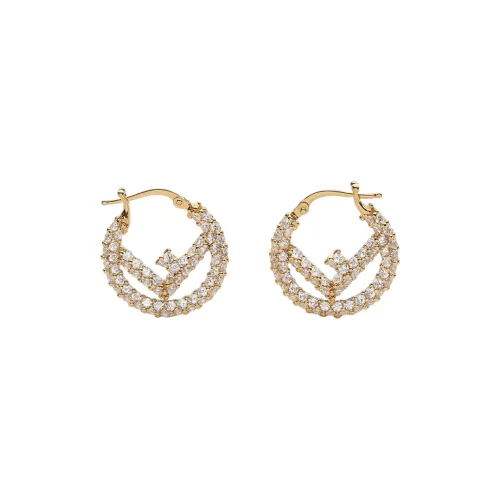 FENDI Серьги Золотые Женские