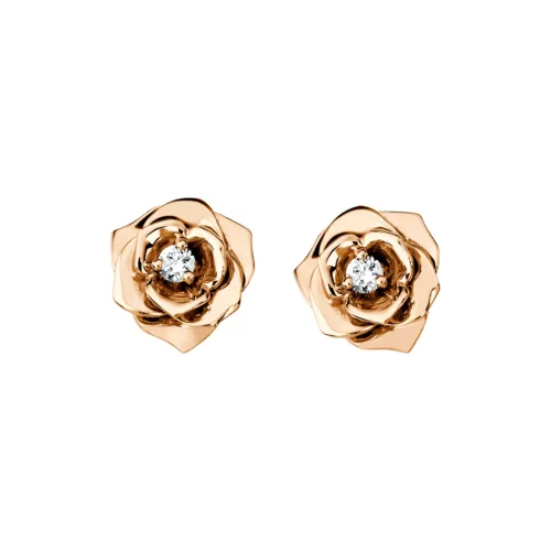 PIAGET Серьги Розовое Золото Женские