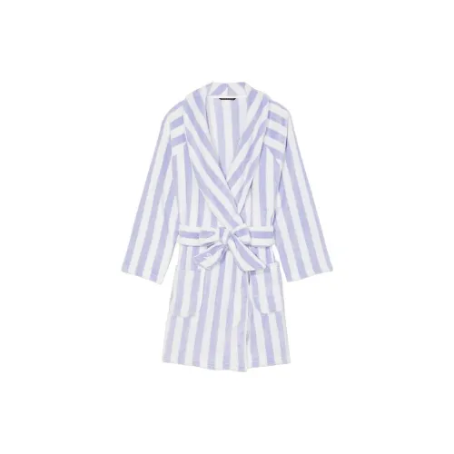 Victoria's Secret Хлопальные халаты Женские Пыльно-фиолетовый