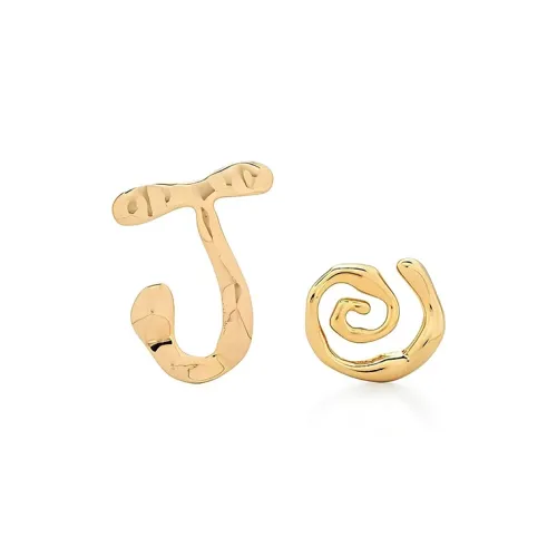 Jacquemus Brass Earrings Золотой Женские