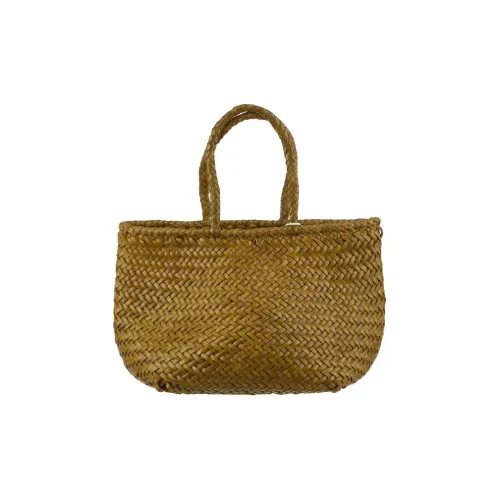 Dragon Diffusion Коровья кожа Тоут Сумка Сумка для покупок Сумка на плечо Сумка Маленькая Женская Желтая Зеленая