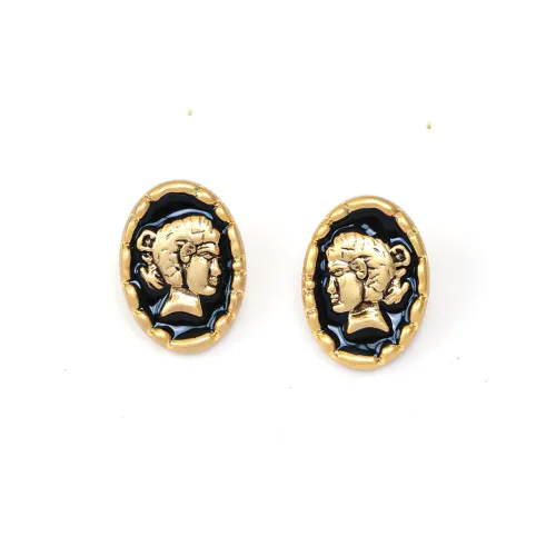 Fariya Серьги из меди с покрытием из 18-каратного золота женские