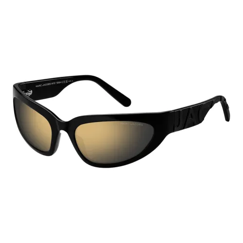 MARC JACOBS Полиамид Целлюлоза Кошачий глаз Солнцезащитные очки Женские Черный