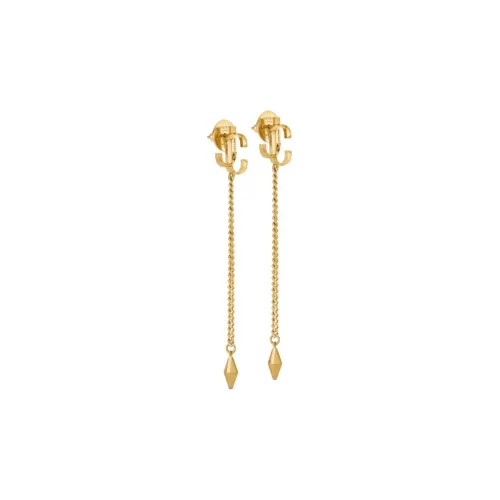 Jimmy Choo Brass Earrings Женские Золото