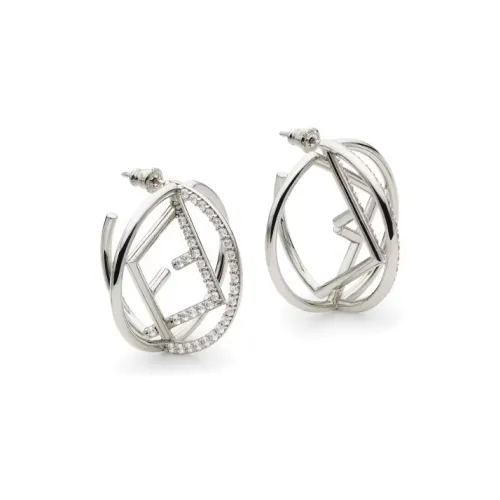 FENDI Серьги Серебряные Женские