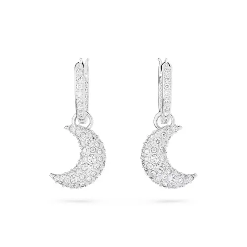 Серьги с родиевым покрытием Swarovski серия Women's Silver