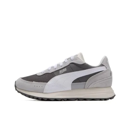 PUMA Road Rider Low Топ Casual Унисекс Серый Белый