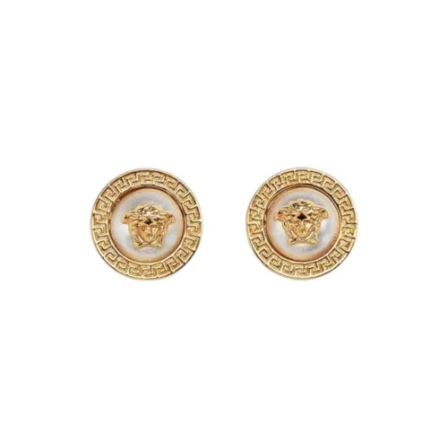 VERSACE Металлические Серьги Золотые Женские