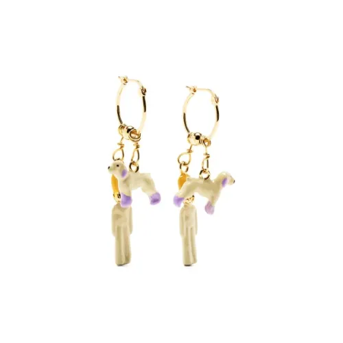 MARNI Брасс Серьги Женские Золото