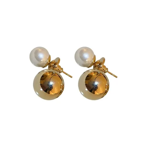NATURALLYJOJO Искусственная жемчужина Серьги Женские