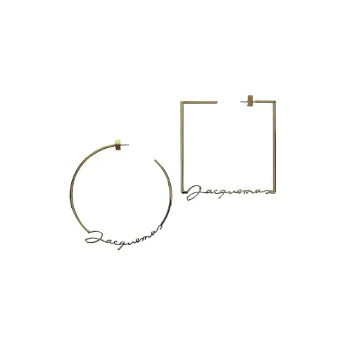 Jacquemus Brass Earrings Золотой Женские