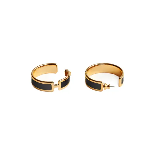 HERMES Olympe Серьги Золотые Женские